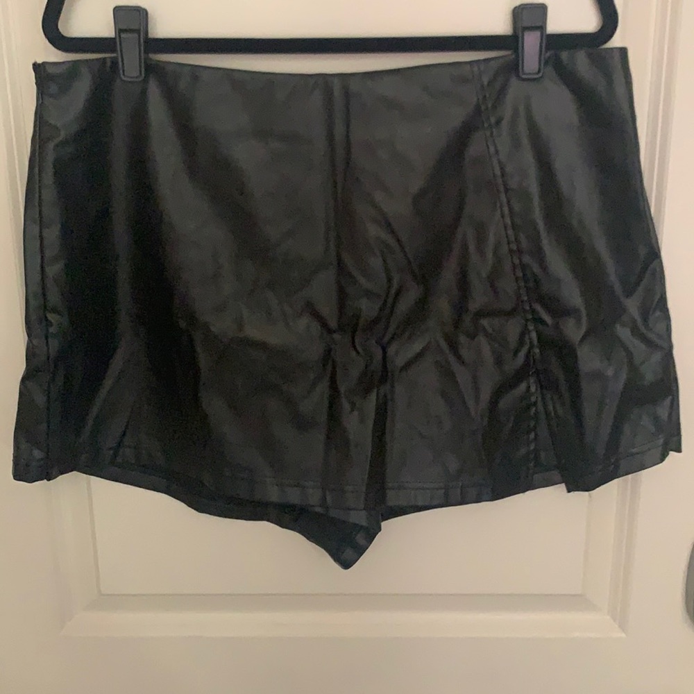 Shein pleather skort